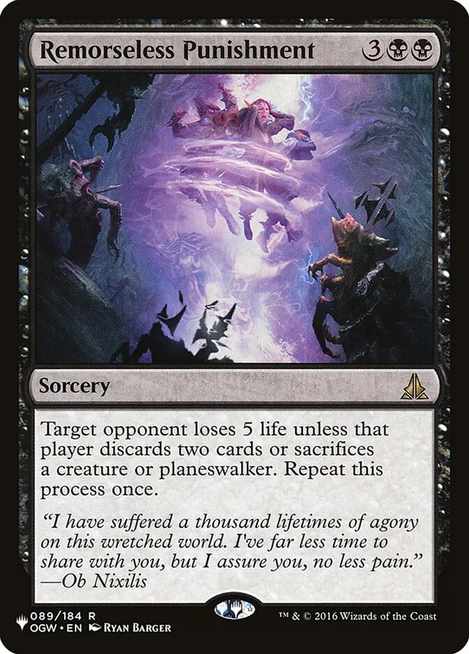 Remorseless Punishment Front Face