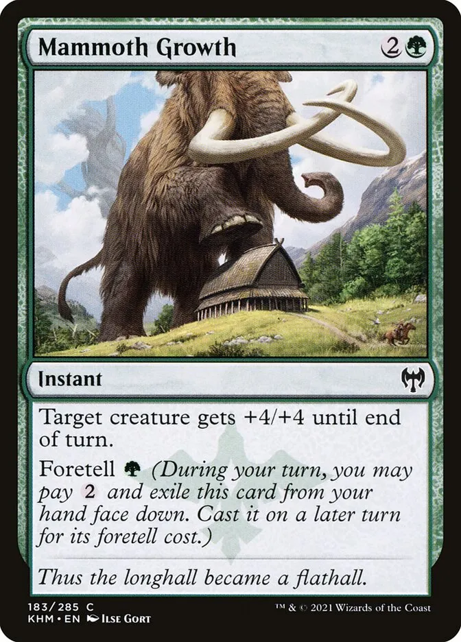 Mammoth Growth Front Face