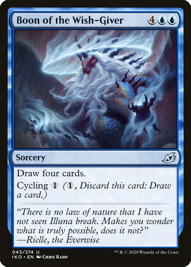 Boon of the Wish-Giver Front Face