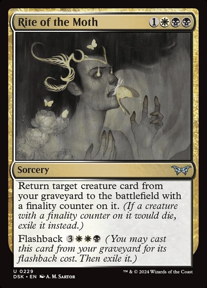 Rite of the Moth Front Face