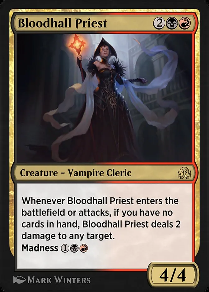 Bloodhall Priest Front Face