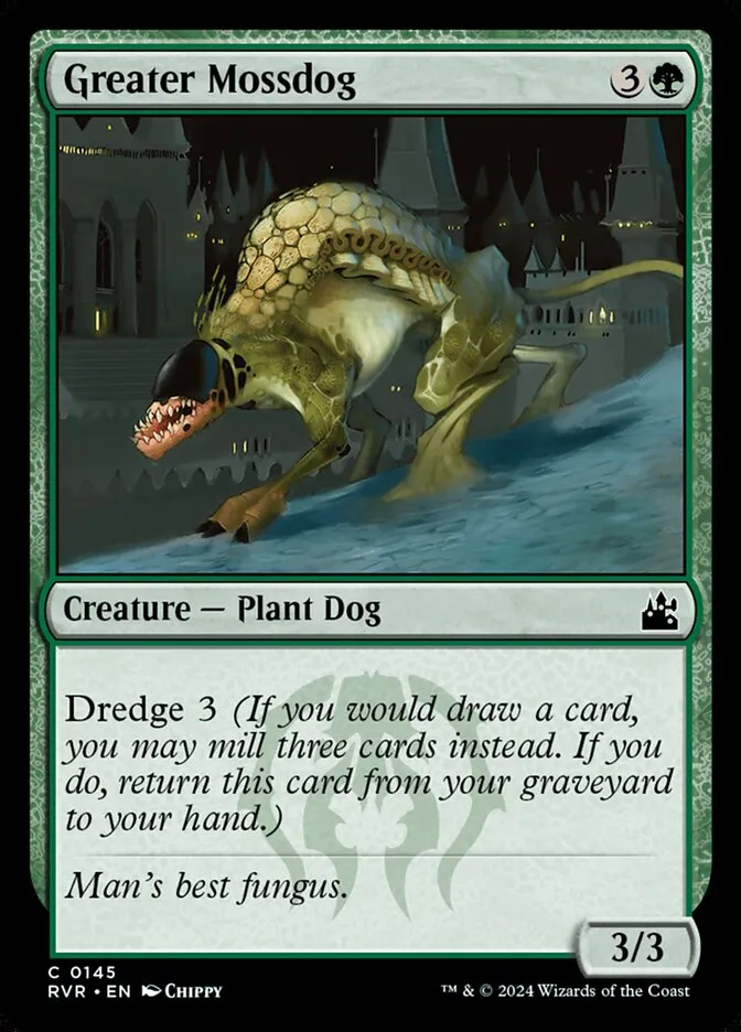 Greater Mossdog Front Face