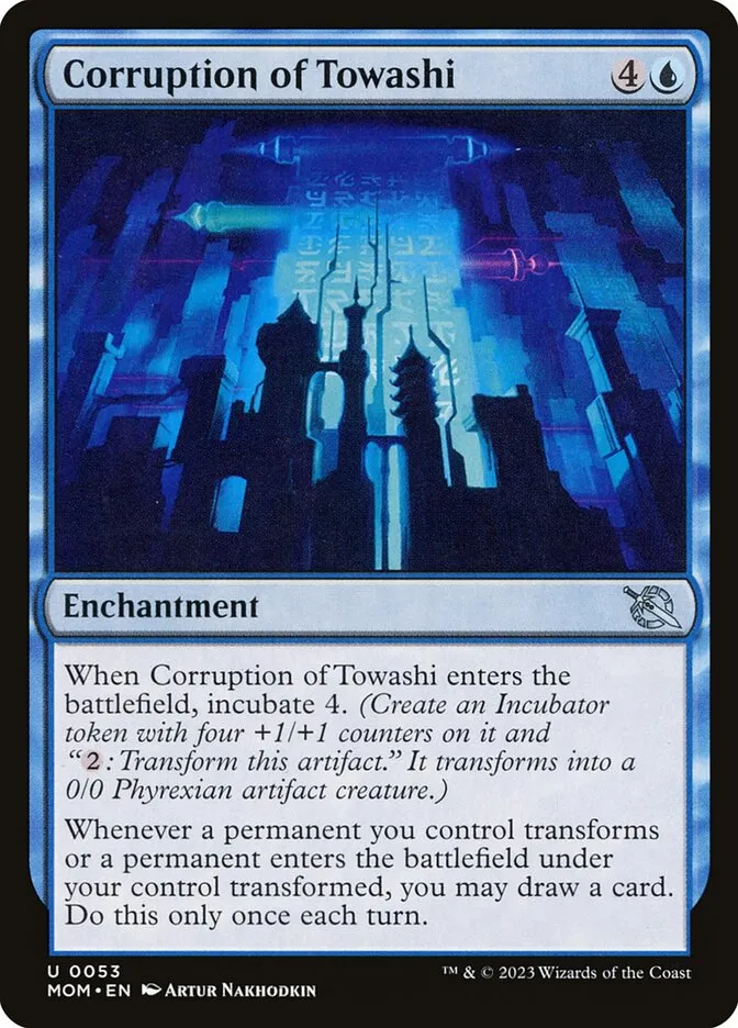 Corruption of Towashi Front Face