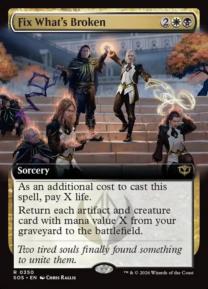 Fix What's Broken Front Face