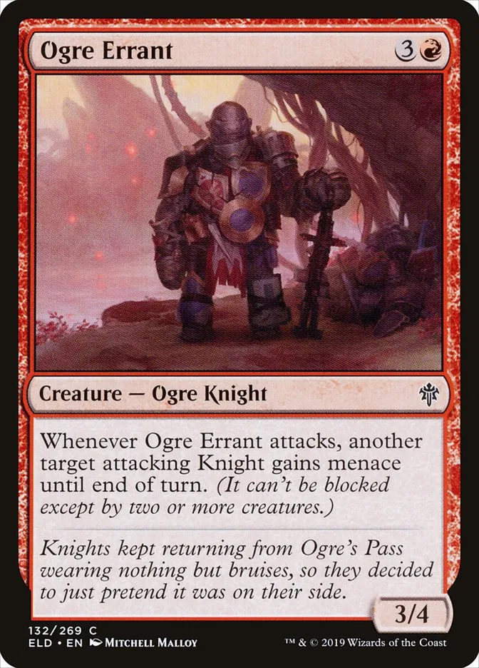 Ogre Errant Front Face