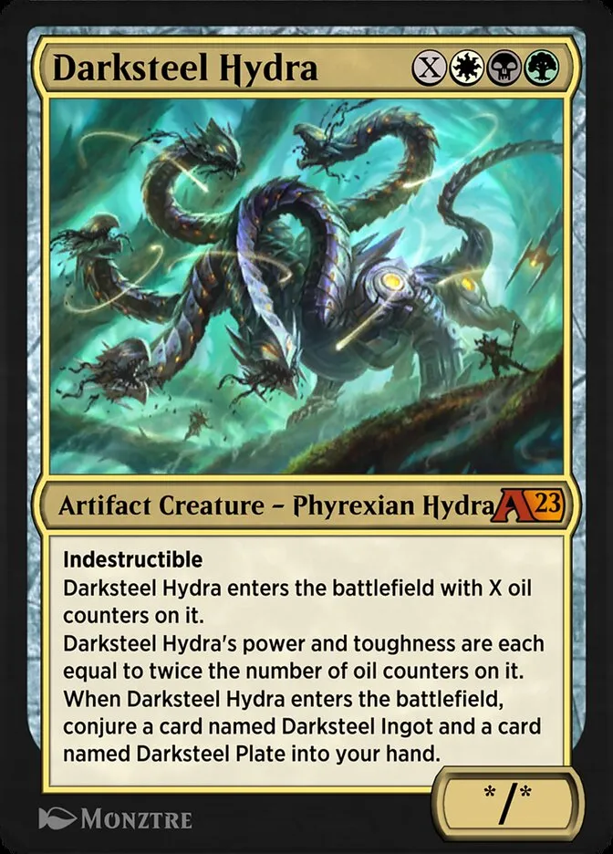 Darksteel Hydra Front Face
