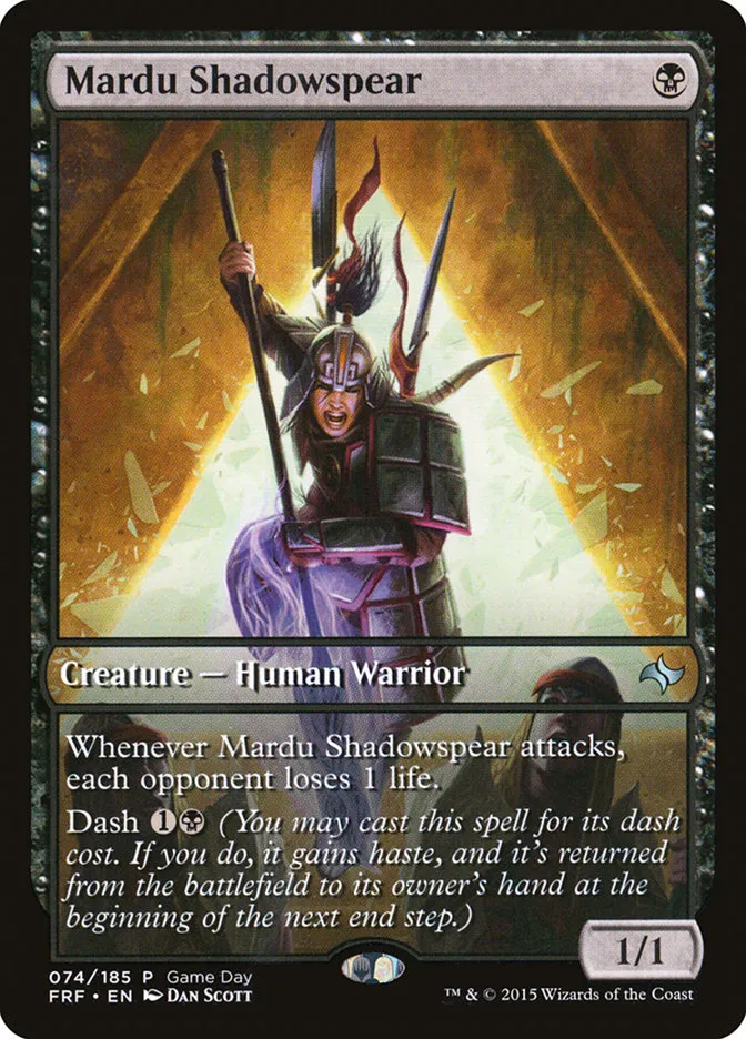 Mardu Shadowspear Front Face