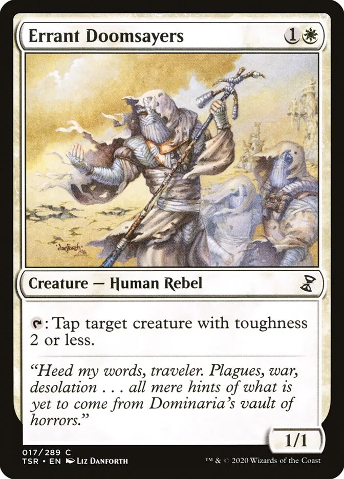 Errant Doomsayers Front Face