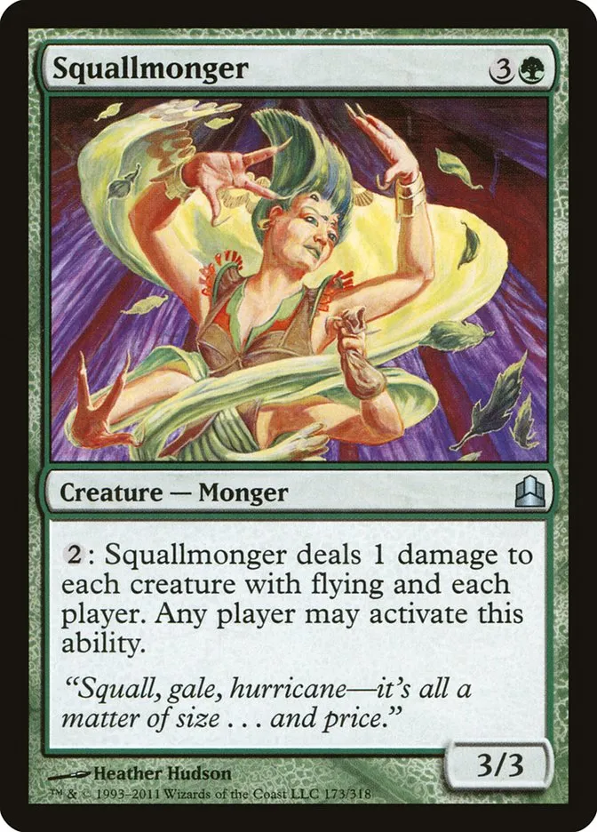Squallmonger Front Face
