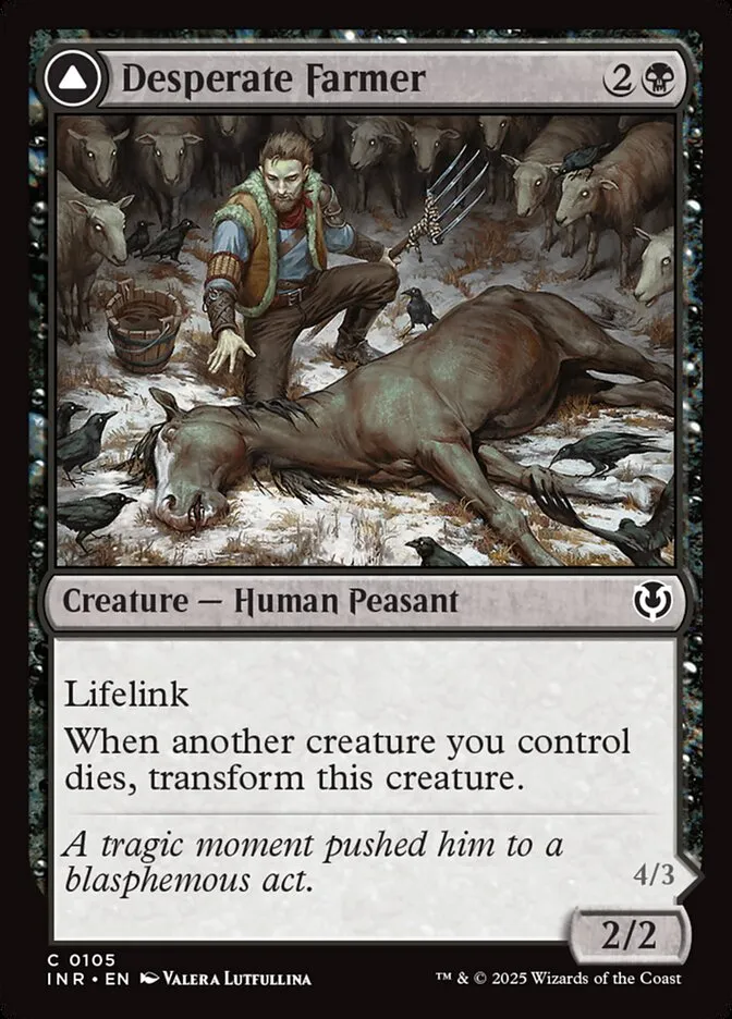Desperate Farmer // Depraved Harvester Front Face