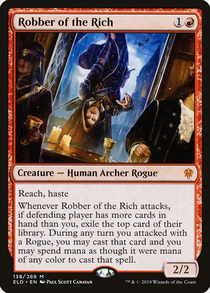 Robber of the Rich Front Face