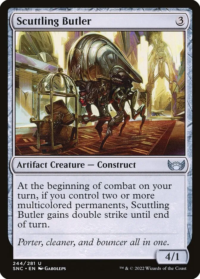 Scuttling Butler Front Face