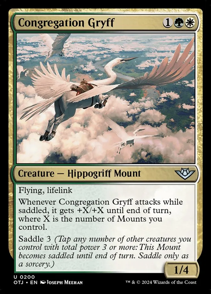 Congregation Gryff Front Face