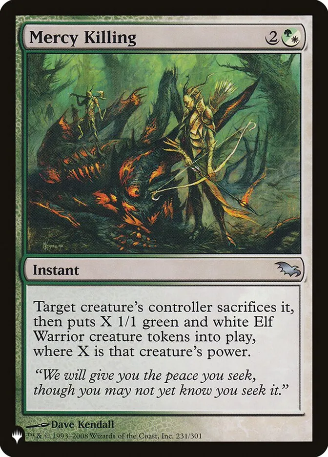 Mercy Killing Front Face