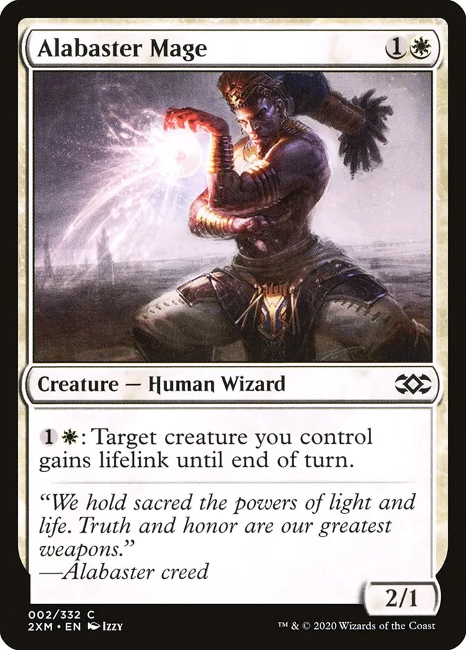 Alabaster Mage Front Face