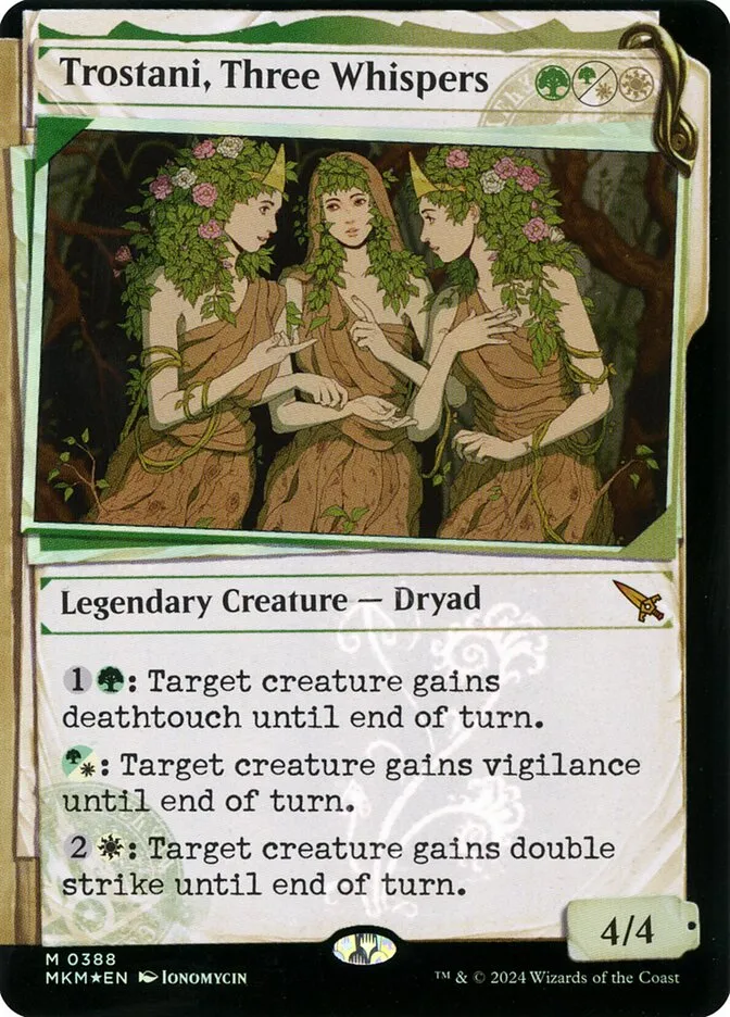 Trostani, Three Whispers Front Face