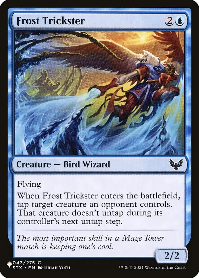 Frost Trickster Front Face