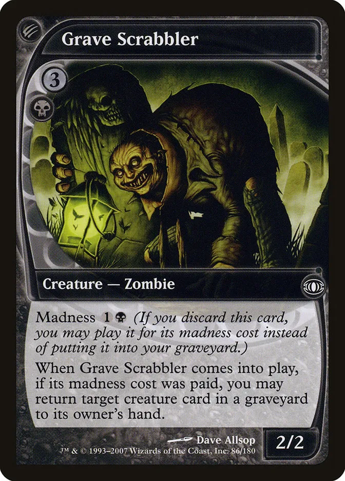 Grave Scrabbler Front Face