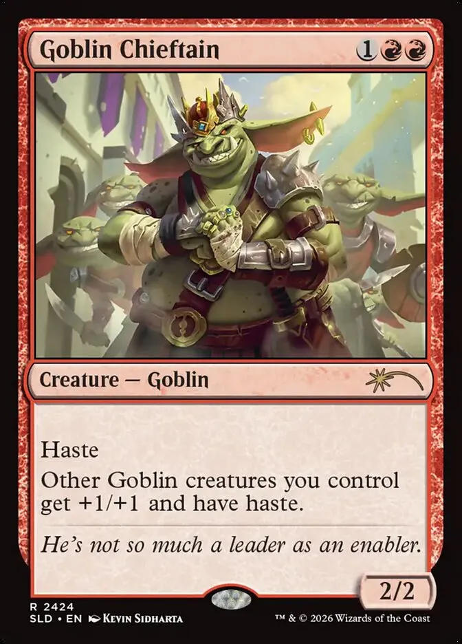 Goblin Chieftain Front Face