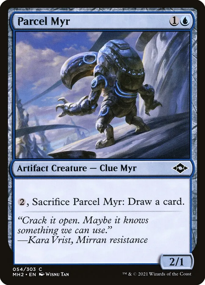 Parcel Myr Front Face
