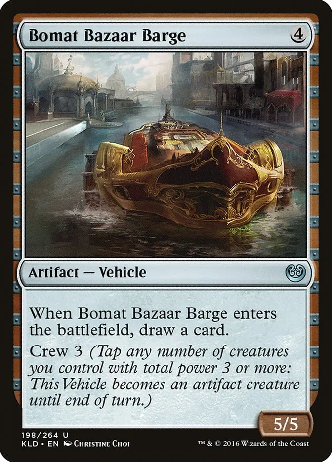 Bomat Bazaar Barge Front Face