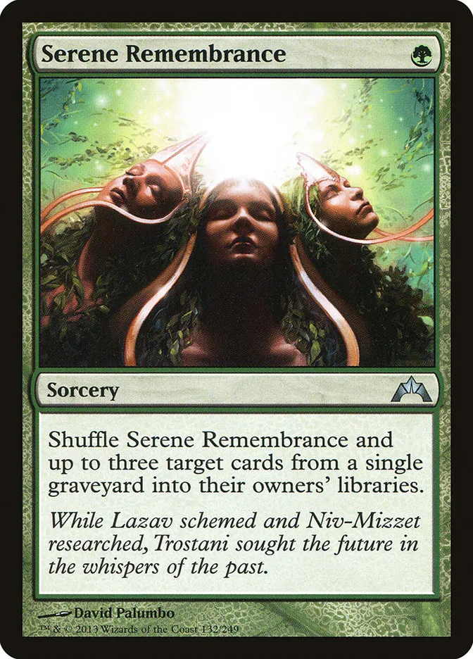 Serene Remembrance Front Face