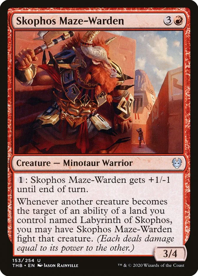 Skophos Maze-Warden Front Face