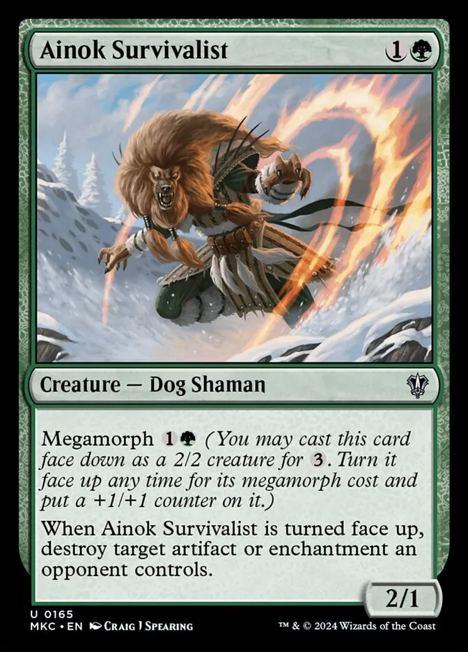 Ainok Survivalist Front Face