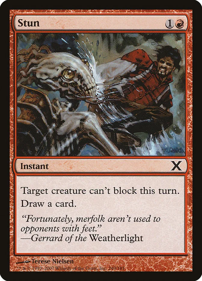 Stun Front Face