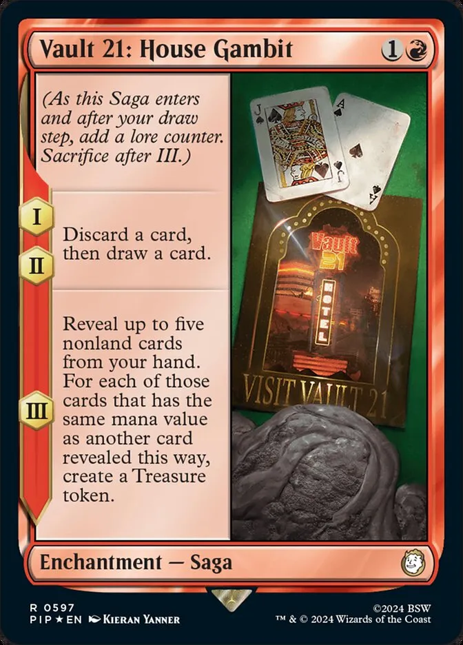 Vault 21: House Gambit Front Face