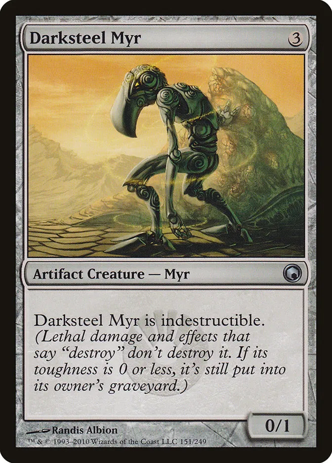 Darksteel Myr Front Face