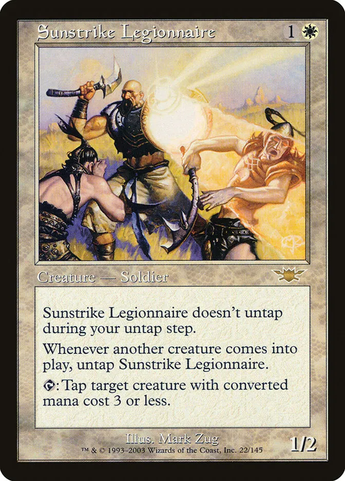 Sunstrike Legionnaire Front Face