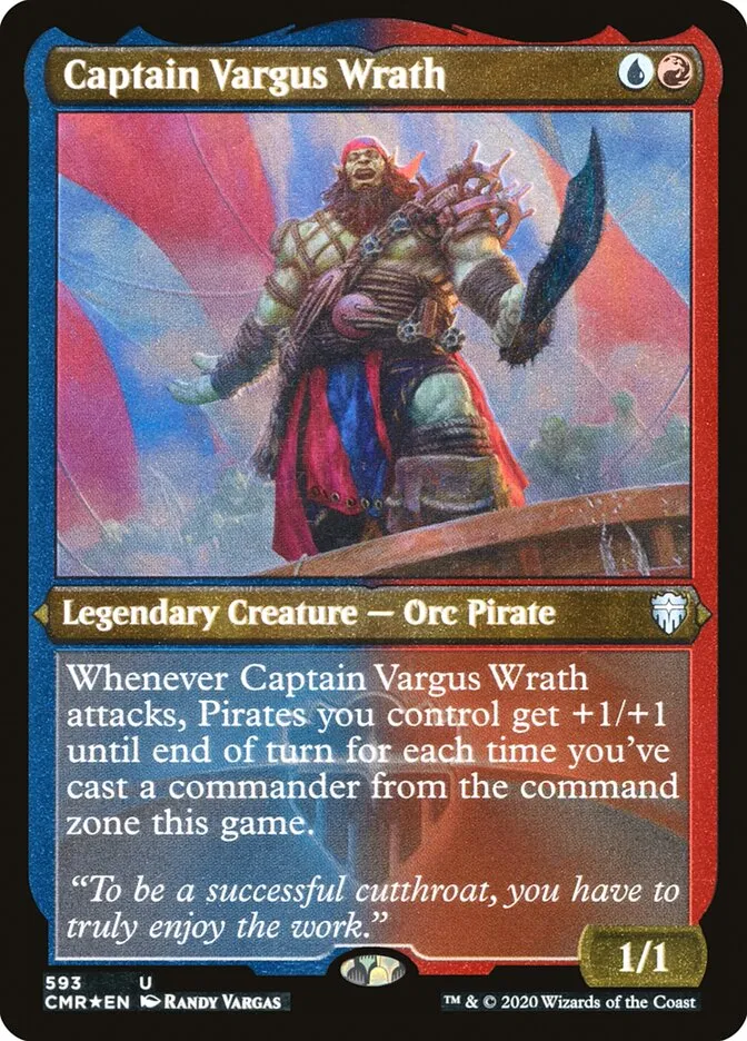 Captain Vargus Wrath Front Face