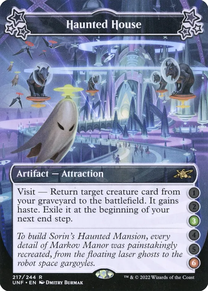 Haunted House Front Face