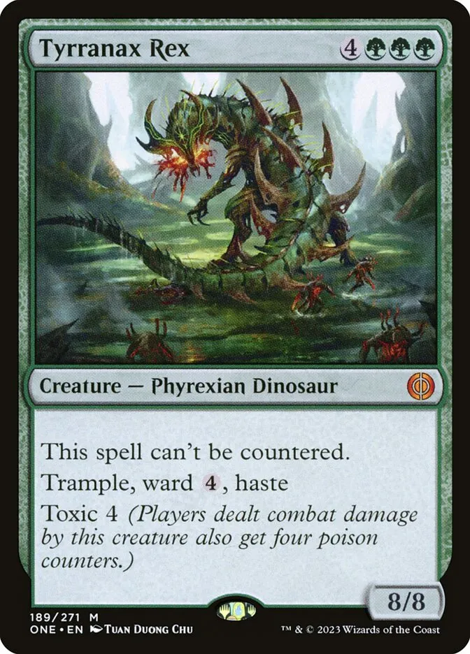 Tyrranax Rex Front Face
