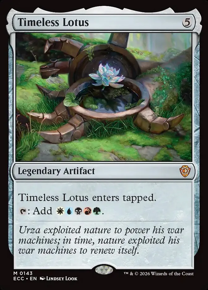 Timeless Lotus Front Face