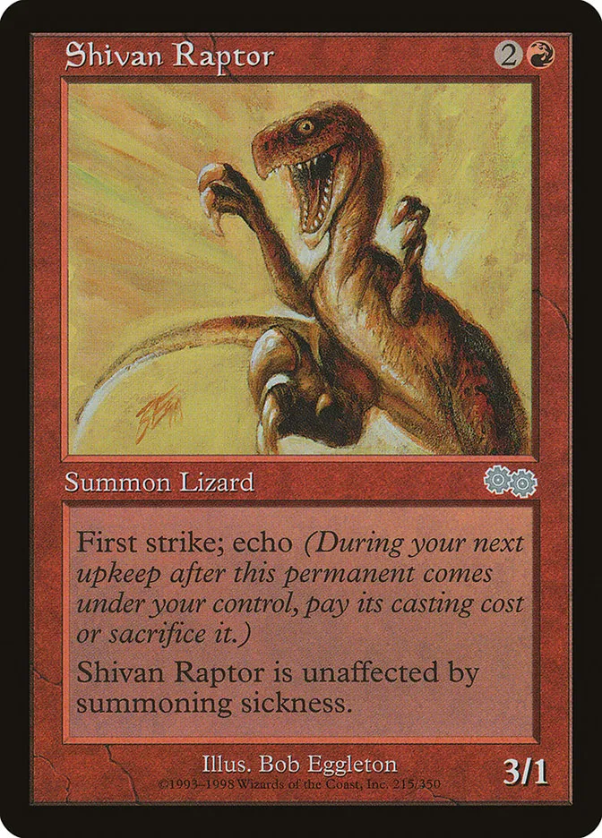 Shivan Raptor Front Face