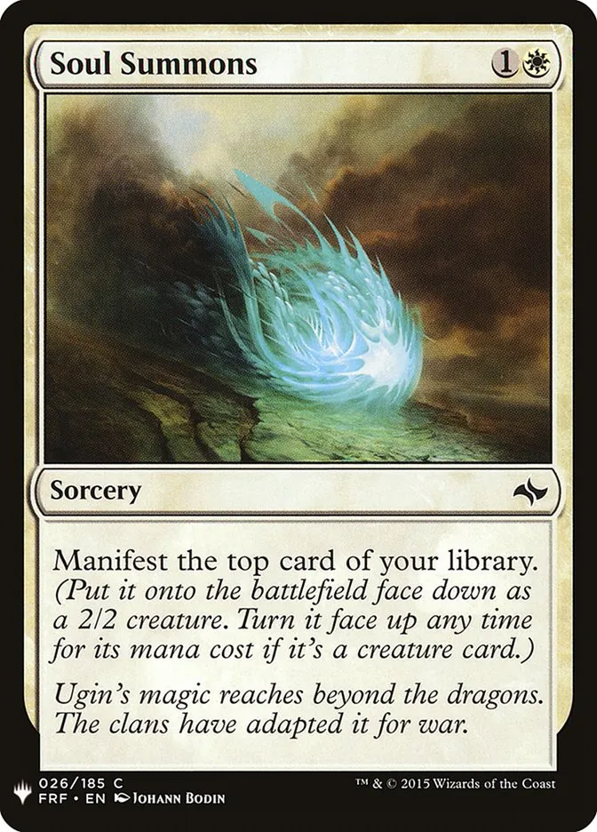 Soul Summons Front Face