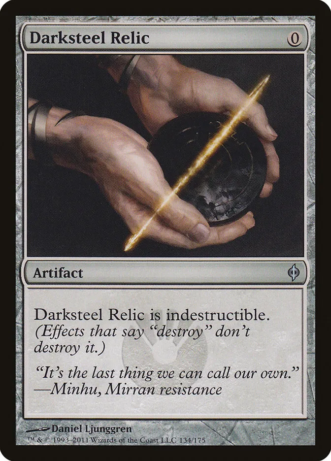 Darksteel Relic Front Face