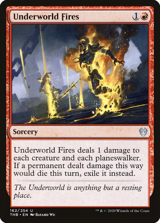 Underworld Fires Front Face