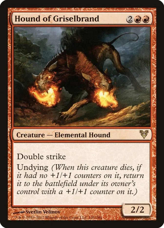 Hound of Griselbrand Front Face