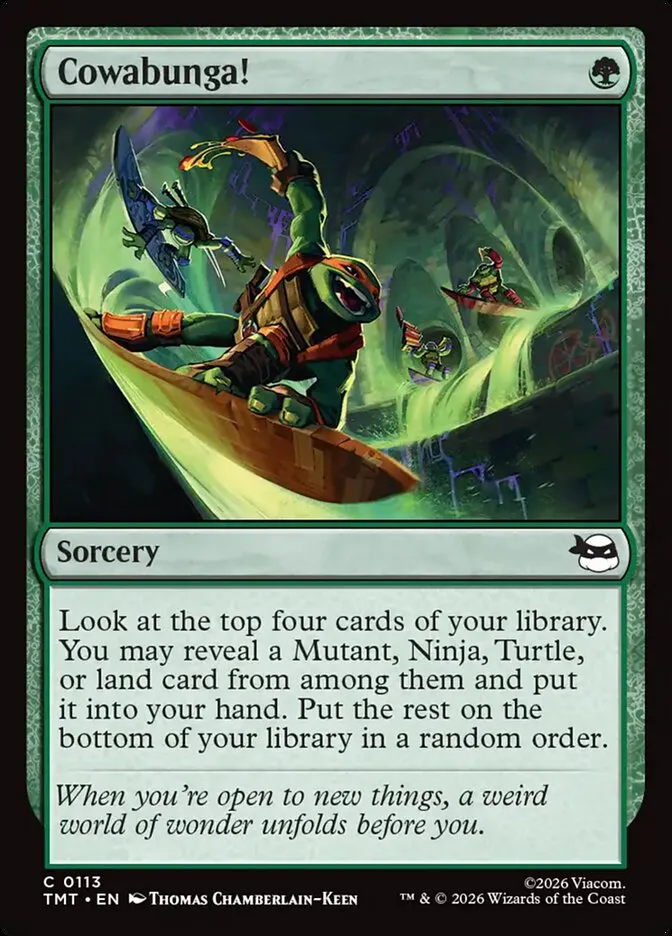 Cowabunga! Front Face