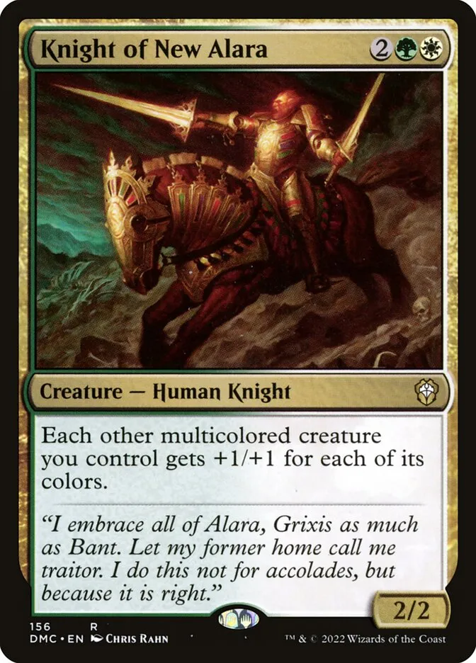 Knight of New Alara Front Face
