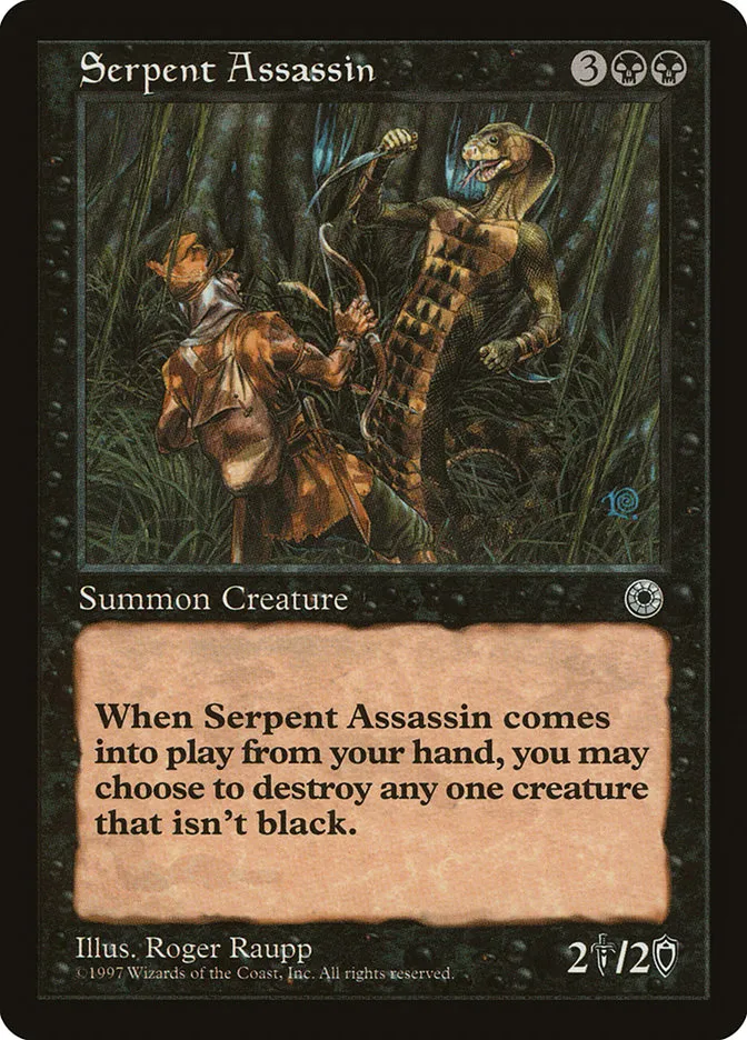 Serpent Assassin Front Face