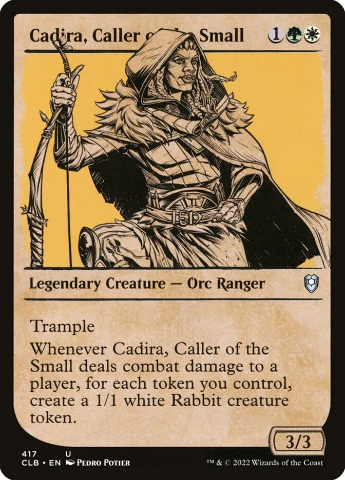 Cadira, Caller of the Small Front Face