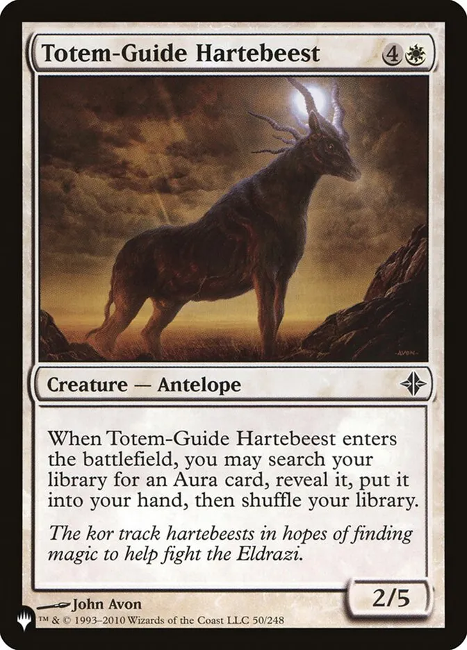 Totem-Guide Hartebeest Front Face