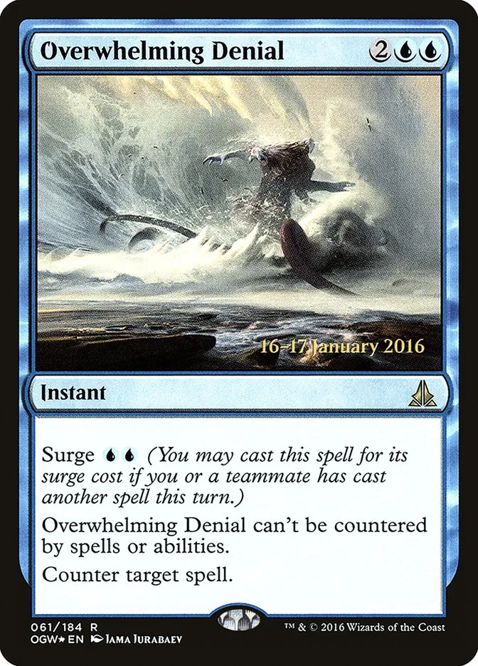 Overwhelming Denial Front Face