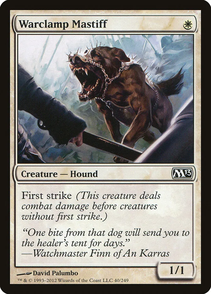 Warclamp Mastiff Front Face