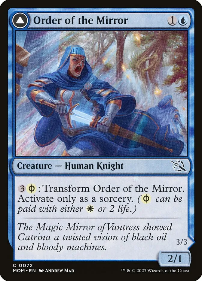 Order of the Mirror // Order of the Alabaster Host Front Face