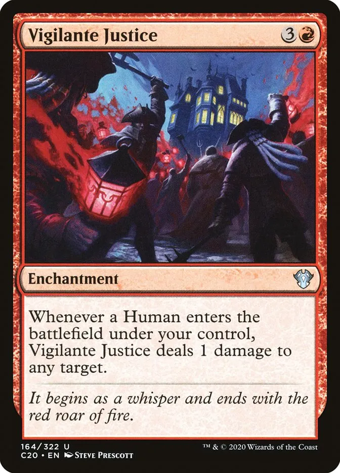 Vigilante Justice Front Face